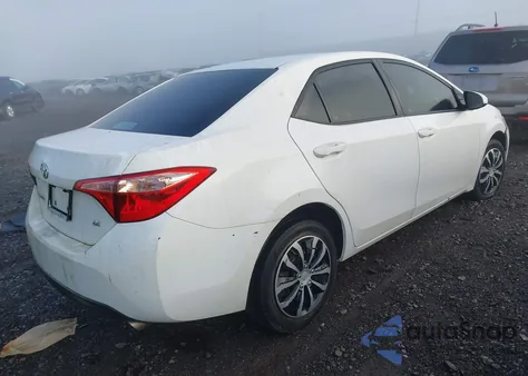 2017 Toyota Corolla Le из США, поврежденный, VIN 2T1BURHE9HC896012